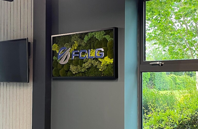 Faux Planting Helps Complete Office Transformation at FCLG